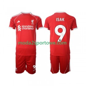 Koszulka Liverpool ISAK 9 Dziecięcy Domowe Stroje Piłkarskie 2025/26 Krótki Rękaw